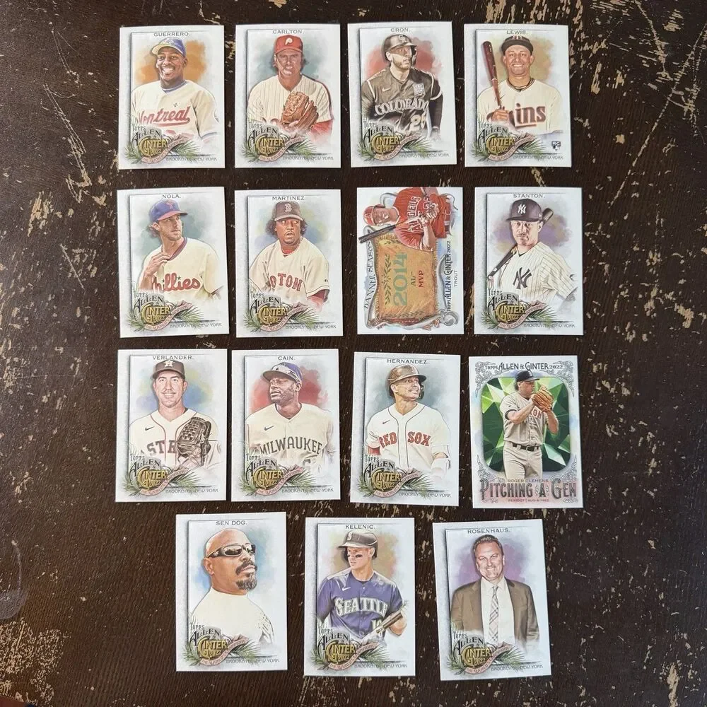 2022 Allen Ginter Baseball Cards Lot 200 + NM Witt Jr RC Ohtani Soto Acuna Jr